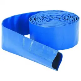 FURTUN LAYFLAT PVC 6 toli, AQUA, 50 metri, ranforsat