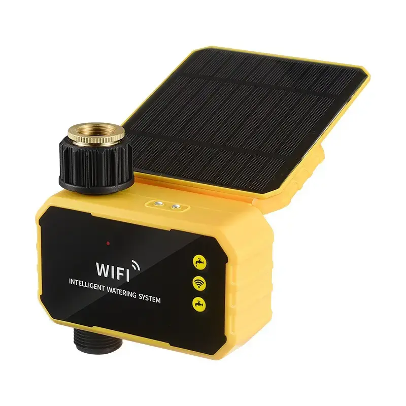 Programator irigatii WiFi solar 1 zona cu senzor ploaie si baterie integrata