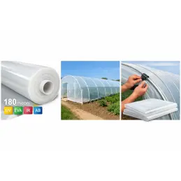 Folie pentru solar, 180 microni, Aditivata UV AV IF IR Eva premium