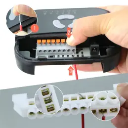Programator irigații WiFi Tuya 2026 – 4 zone, 24VAC, adaptor 220V inclus, control din aplicație