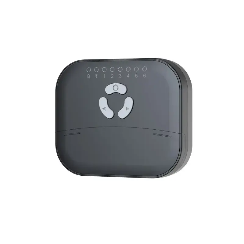 Programator irigații WiFi Tuya 2026 – 6 zone, 24VAC, adaptor 220V inclus, control prin aplicație