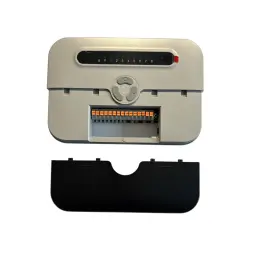 Programator irigații WiFi Tuya 2026 – 8 zone, Master Valve M, port senzori S1/S2, 24VAC, adaptor 220V inclus